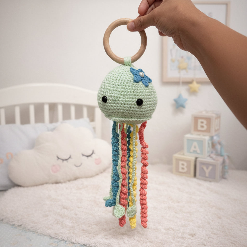 Octopus crib hanging