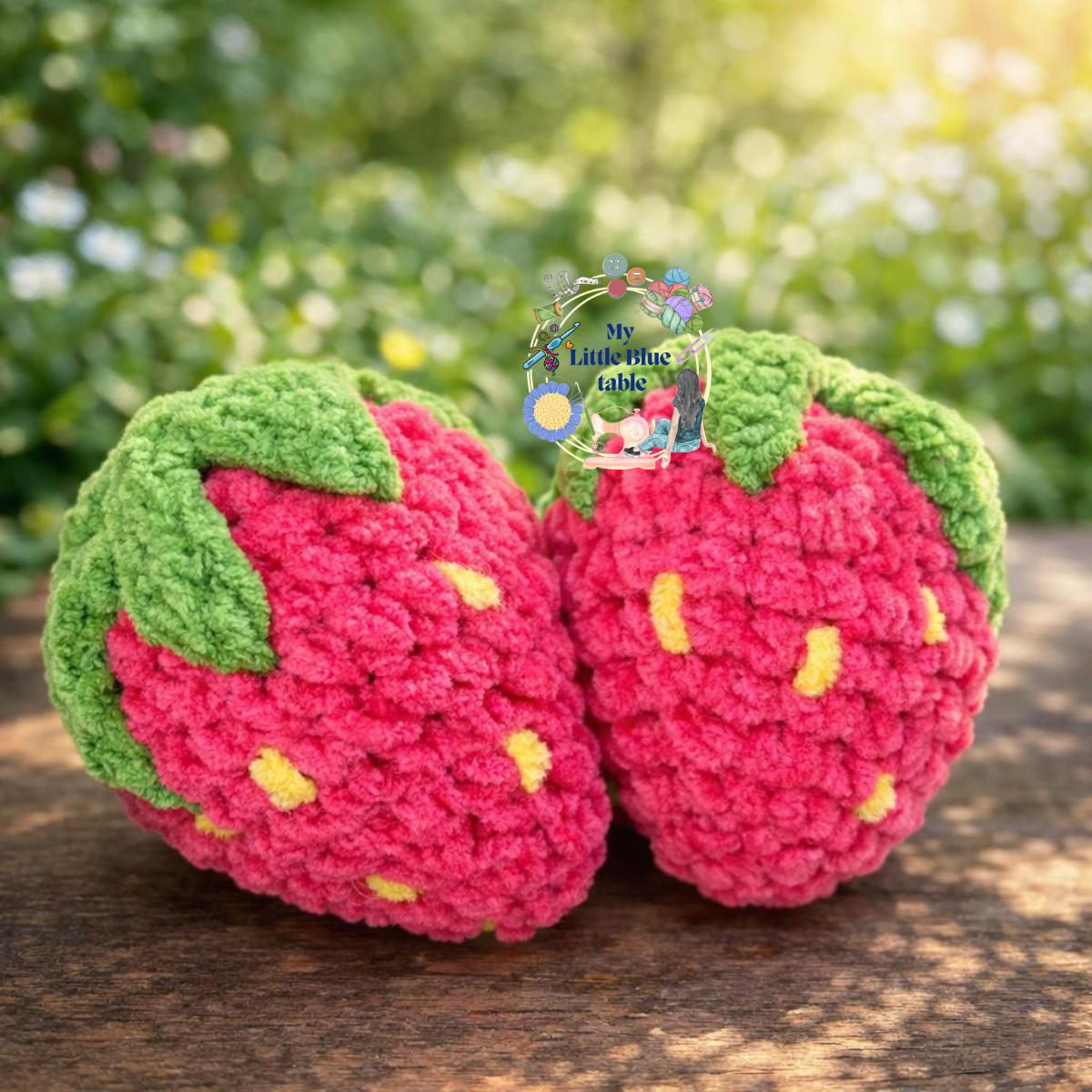Amigurumi fruit platter